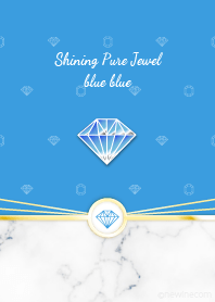 Shining Pure Jewel blue blue