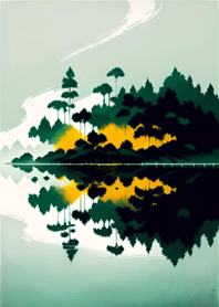 Background sea and lake 93bc2f