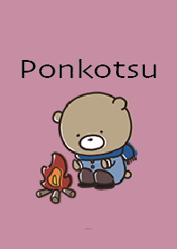 Black Pink : Winter bear Ponkotsu