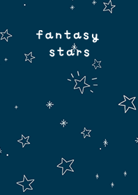 ファンタジーな星*紺と白