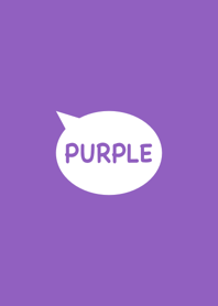 シンプル パープル [紫] No.1