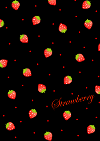 Sweet Strawberry Time Black