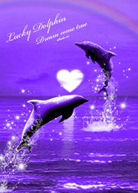 Lucky Dolphin purple