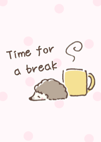 Lazy Hedgehog:pink dot