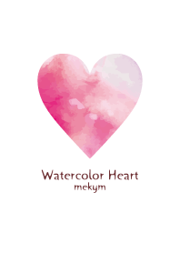 Watercolor Heart -SIMPLE- 9