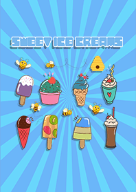 Sweet ice creams