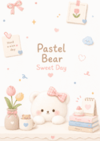 Pastel Bear Sweet Day