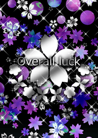 Silver cherry blossom -Overall luck-
