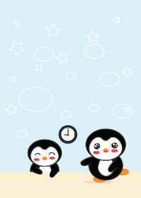 penguins Black little v1