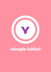 simple initial-Y- THEME 11