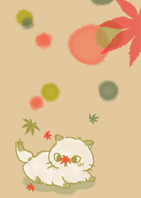 fallen Leaves and Cats