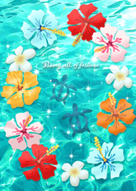 Rising all of fortune Tropical Sea