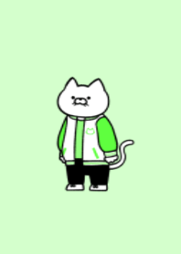 Stadium jacket cat(pastel colors05)