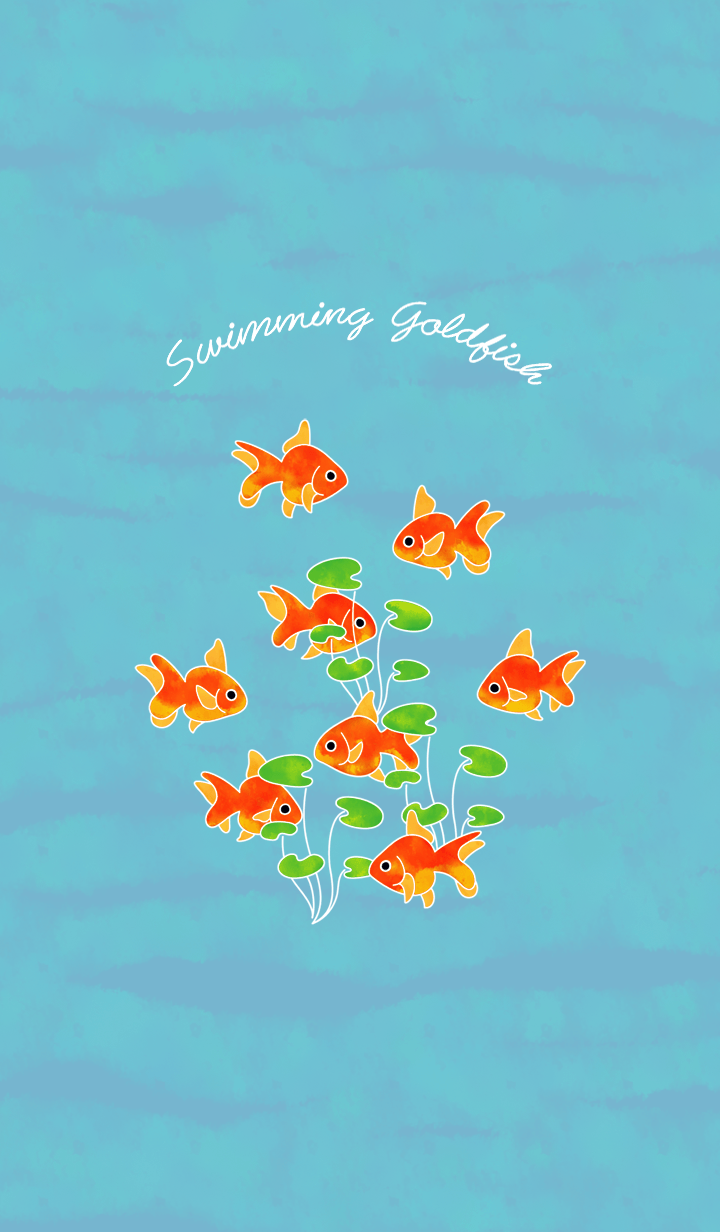 Swimming Goldfish