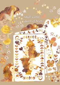 Small world queen of hearts-shabby chic