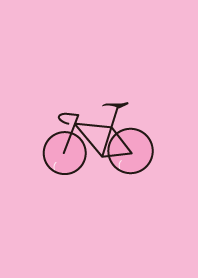 Tema sepeda pink(Persik)!