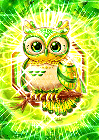 Lucky color owl