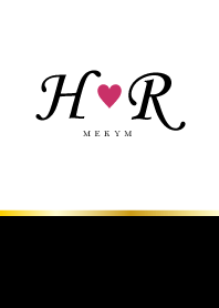 LOVE INITIAL-H&R イニシャル 27