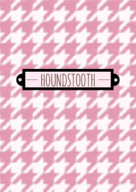 Plaid/checkered:Houndstooth-pink2 WV