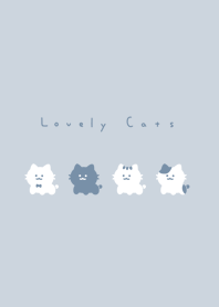 慵懶貓 /blue gray.