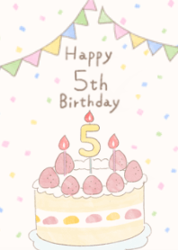 Happy 5th birthday