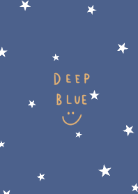 くすんだ青 キャメルと星 Line 着せかえ Line Store