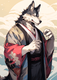 浮世繪帥氣狗狗2