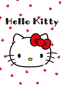 Hello Kitty 愛心與格紋