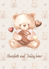 くまさん & チョコ 1 ♥ ブラウン 1