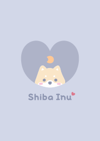 Shiba Inu2 Moon [BluePurple]