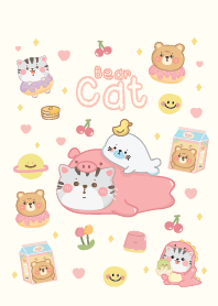 ฮัลโหล เจ้าแมว & หมีแบร์น่ารัก :-)