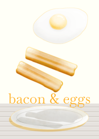 food 001 (bacon and eggs-Yellow)