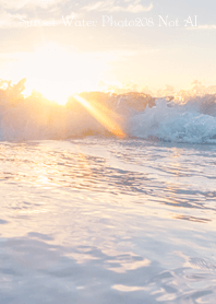 Sunset Water Photo208 Not AI