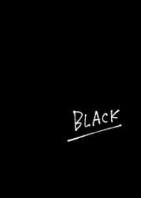 黒。