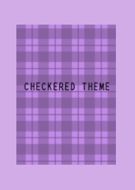 DUSTY PURPLE CHECKERED THEMEj-PURPLE