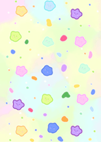 Colorful slime
