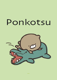 เหลืองเขียว : Everyday Bear Ponkotsu 4