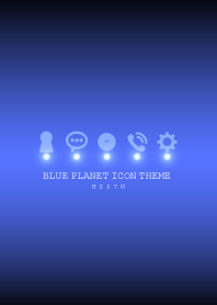 BLUE PLANET ICON THEME -MEKYM-