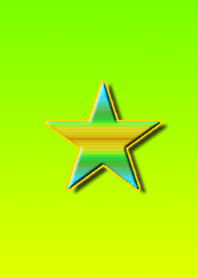 Simple star border green