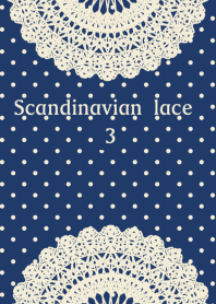 Flowers and lace ribbon - Scandinavian3-
