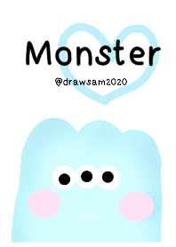 Blue monster001