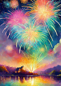 Beautiful Fireworks Theme#7