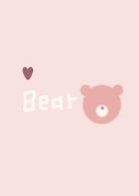 BEAR / PINK / BROWN