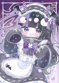 Theme of Little devil maid girl 2