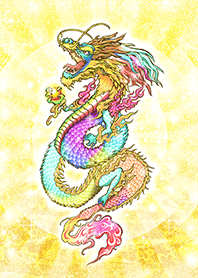 Rainbow Dragon God Raises All Fortune