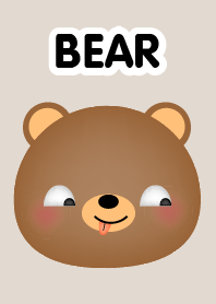 Simple Emotions Face Bear Theme
