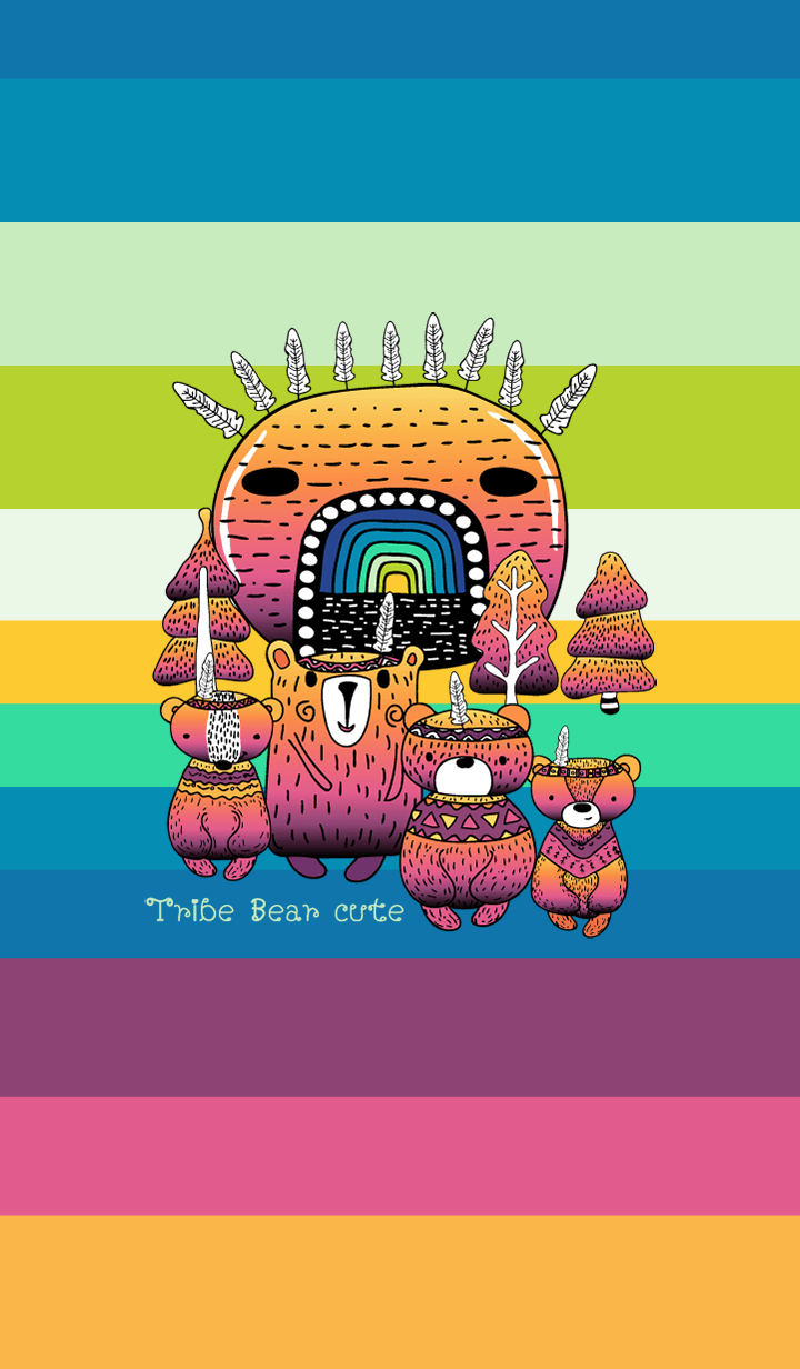 Tribe Bear Cute