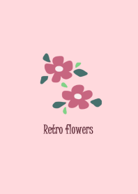 Retro flower theme 5