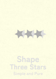 Shape Three Stars  ginnezu