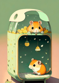 Banyak sekali hamster! 165